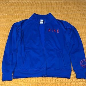 Blue VS PINK x Cubs Zip-Up Sweater